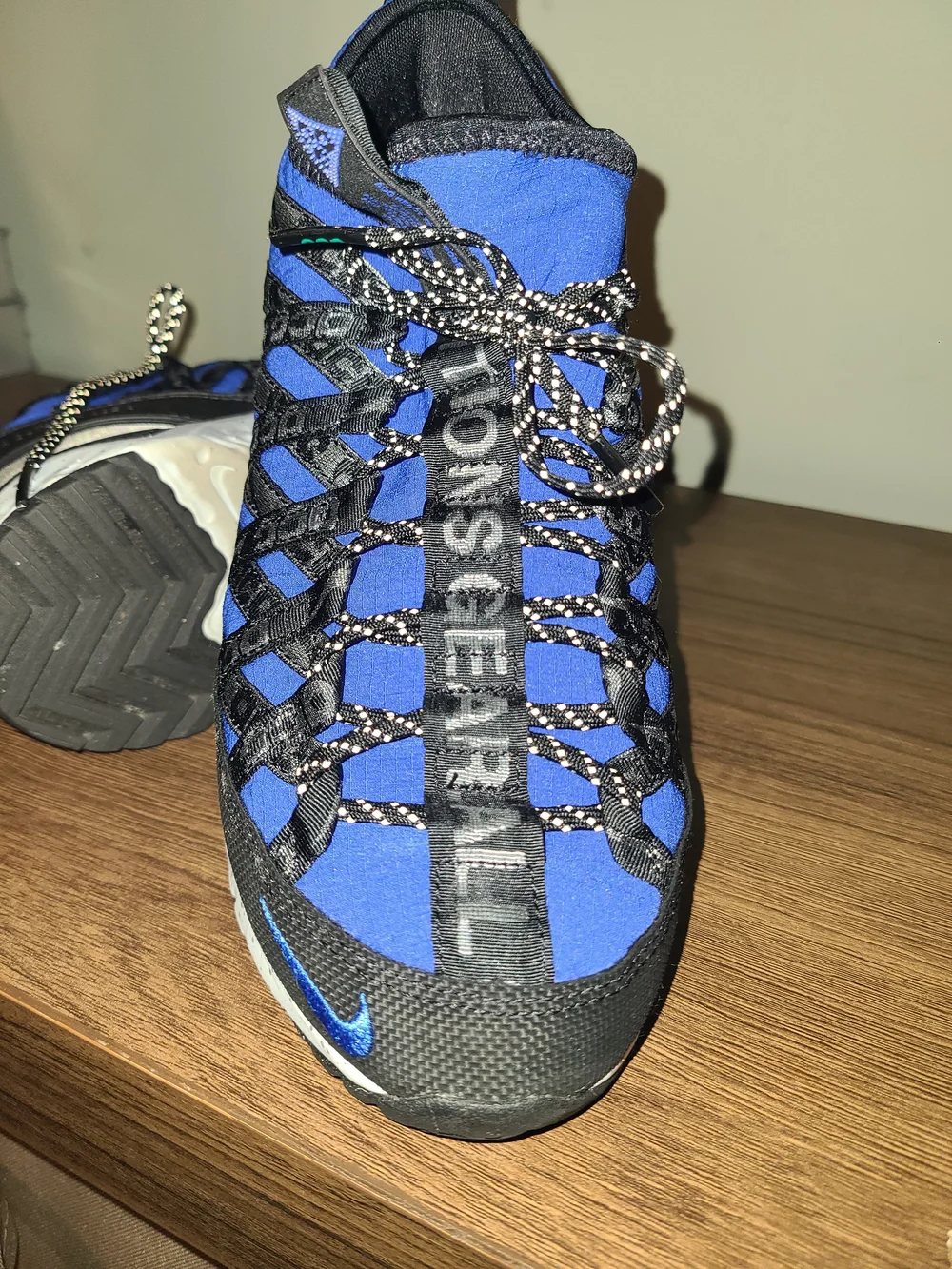Nike Acg React Terra Gobe Men's Size 7 US BV6344-400 Blue Black Athletic Shoes